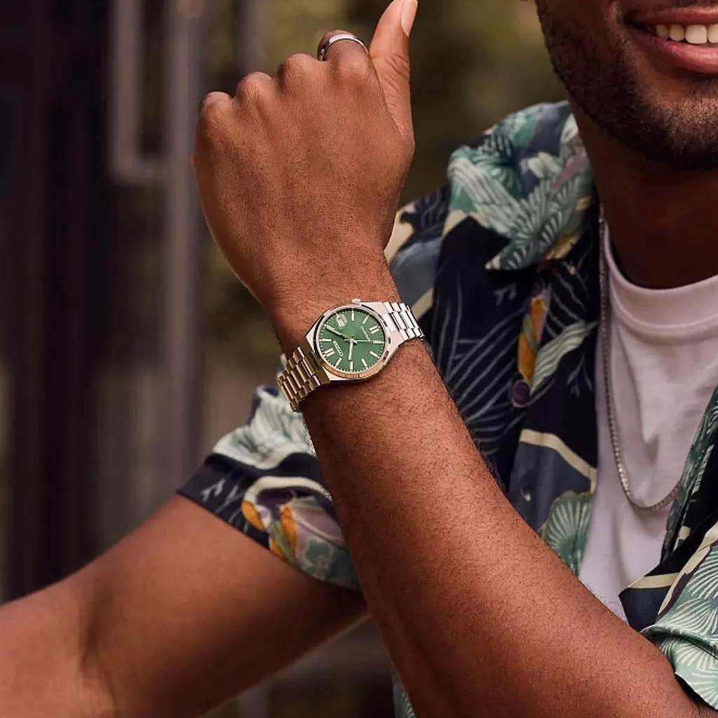 Citizen Коллекция Tsuyosa 37 мм Автоматические Часы для Мужчин и Женщин, Япония, (NJ0200-50X) [Использовал]