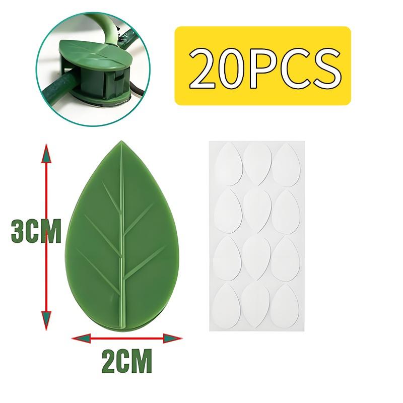 10/20 шт. невидимые зажимы для настенного крепления для восхождения, акриловая наклейка, самоклеящийся крючок, держатель для тяги растений, лозы, в помещении и на открытом воздухе