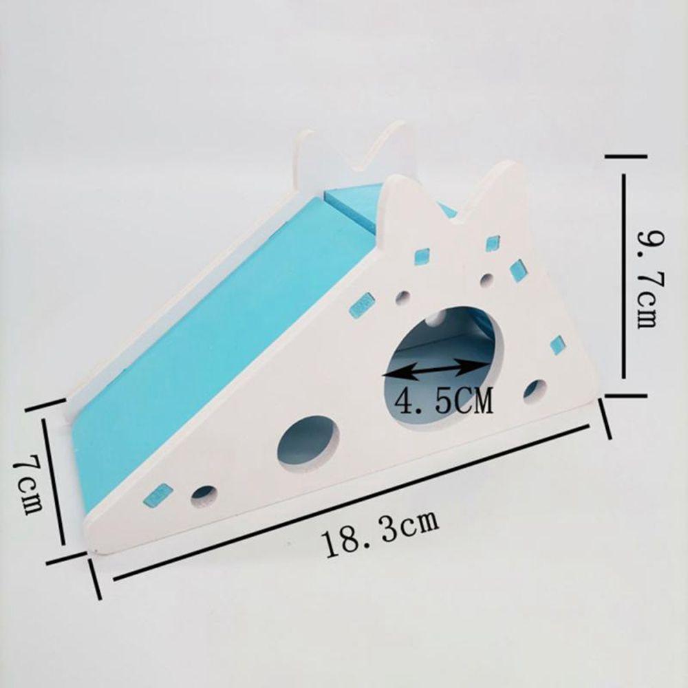Ladder Hamster Hideout Hamster Slide Hut Pets Accessories Hamster Cage Sleeping Nest Hamster House