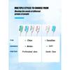6PCS Replacement Brush Heads For XIAOMI MIJIA T300/T500/T700 Sonic Electric Tooth Vacuum Package Nozzles