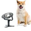 Adjustable Height Pet Food Bowls Single Metal Stand Feeder Bowl Holder Elevated Dog Bowl  Water