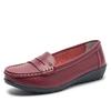 2024 New Women Shoes Moccasins Women Flats Loafers Female Casual Walking Footwear Plus Size Genuine Leather Sneakers for Women
