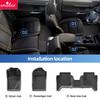 Smabee для Ford Ranger 2024 2025 US Version Подходит для 5-футовой 59,6-дюймовой грузовой платформы Автомобильный Грузовой Коврик-Вкладыш Багажника Коврик на Пол из ТПЭ Аксессуары