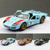 BBAA3 1:32 1966 Ford GT40 Alloy Sports Car Model Diecast Metal Toy Track Racing Car Vehicles Model Simulation Collection Children Gift
