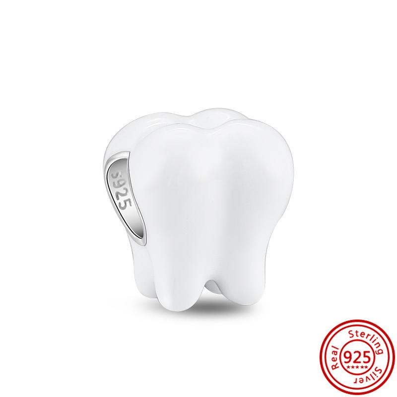 Подходит для оригинальных подвесок с подвесками в виде рыбы, кролика, внедорожника, баклажана, стерлингового серебра 925 пробы, браслеты, ювелирные изделия, подвески, изготовление женских подарков