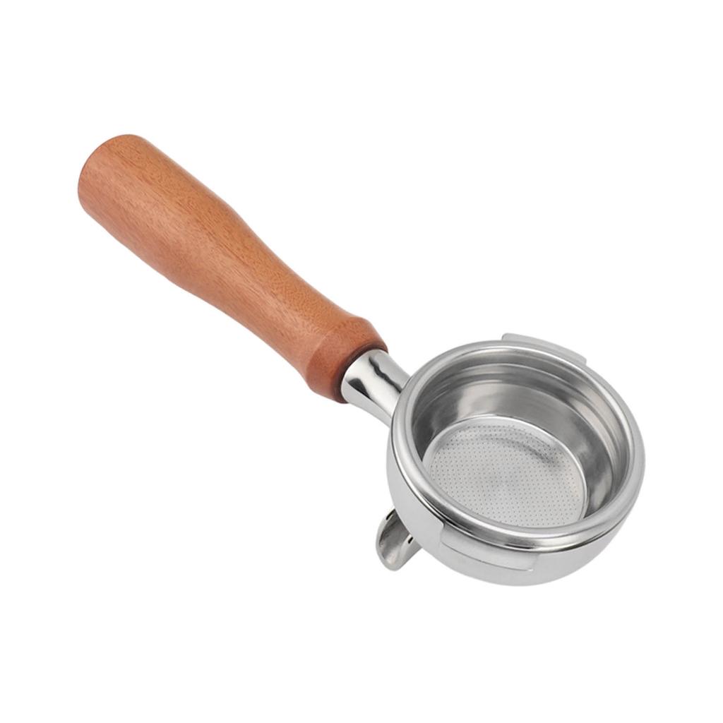 58 мм кофейный фильтр из нержавеющей стали с 2 ушками, съемный держатель фильтра, портафильтр с деревянными держателями