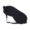 Black Sleep Eye Mask Filled Sunshade Travel Sleep Relaxation Aid Blinds Eyes