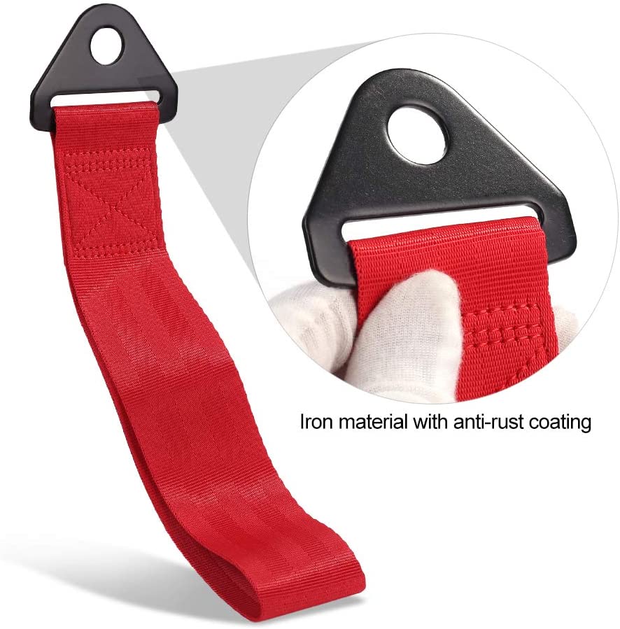 Material: Made of High-quality Nylon with Metal Buckle and Screw, Strong, Durable and Good Wear Resistance.