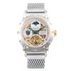 [Ticento]Sun & Moon Automatic Mesh Watch TS50051CB, корейские роскошные часы
