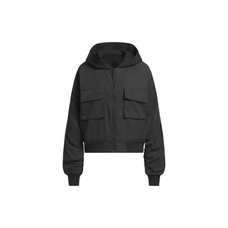 adidas Оригинал Adidas X IVY PARK Куртка Унисекс Черный IK9626