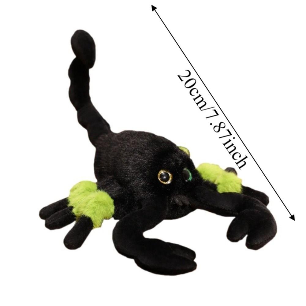 Soft Plush Scorpion Plush Toy Prone Position Insect Animal Toy Halloween Gift