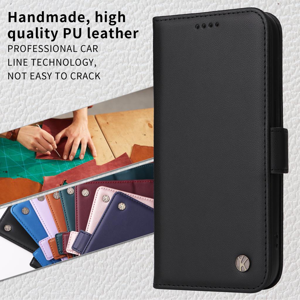 For Oppo Reno14 5G (China)/Oppo Reno14 F 5G/Oppo Reno14 5G (Global) Wallet Phone Case YIKATU YK-003 Leather Stand Cover