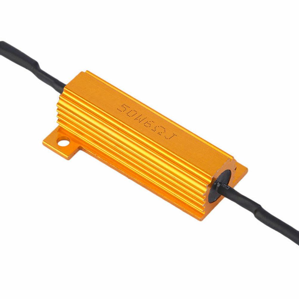 РЯДНЫЕ РЕЗИСТОРЫ 50ВТ 6 ОМ НАГРУЗКА СТОП-СИГНАЛ Прямая установка