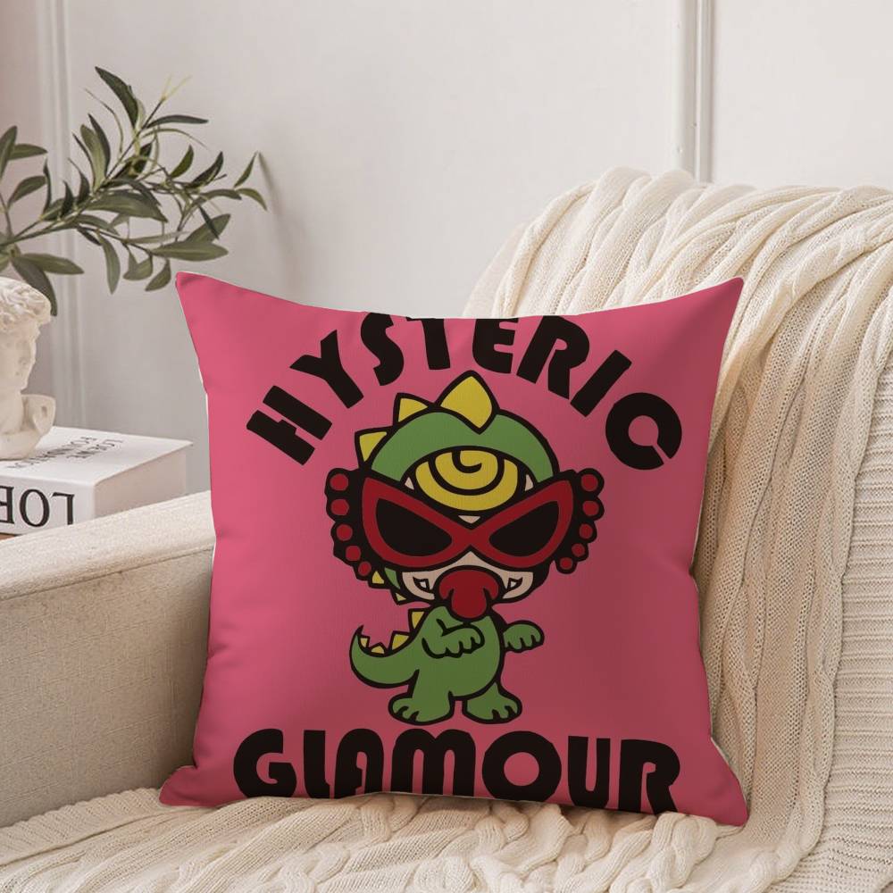 J-Japan H-Hysteric M-Mini Pillow Case Home Decor Throw For Sofa Bed Car Room Decor Gift Idea