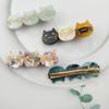 Clip Gifts Acetic Acid Female Barrettes Three Cat Hair Clip Hair Accessories Korean Style Hairpin
