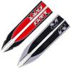 1Pairs 3D Metal R/RLINE Car Body Side Fender Badge Decals For G-olf 7 6 5 GTD GT-I Logo Sticker Emblem Styling Accessories