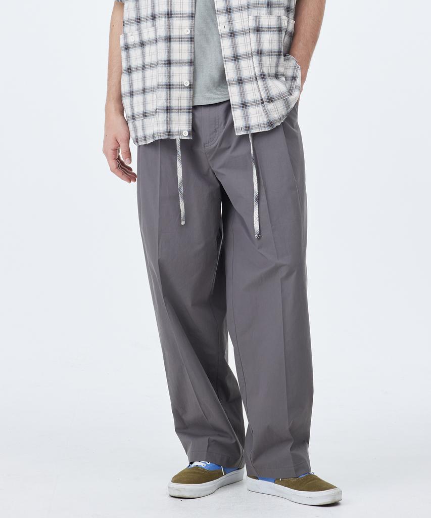 OUTDOOR PRODUCTS Cotton Tuck Pants (Gray)