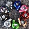 Electric Mini Turbo Turbocharger Keychain Spinning Turbine Key Chain Pendants
