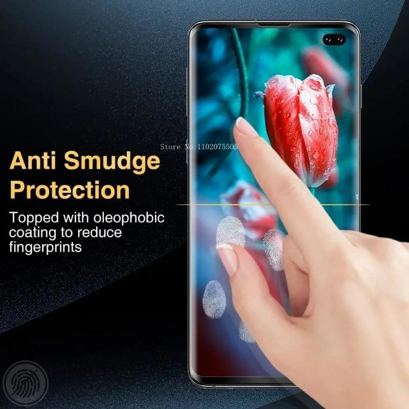 3 шт. изогнутое закаленное стекло для Samsung Galaxy S24 Ultra S20 S21 S23 Plus S21 FE стекло для телефона Samsung Note 10 20 Ultra S10 S9