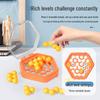 Pocket Wisdom: Color Beads Puzzle - Children's Logic & Spatial Thinking Educational Toy