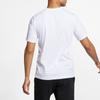 Nike Спортивная одежда с буквенным принтом логотипа, дышащая футболка с короткими рукавами, мужские топы, белые BV0629-100