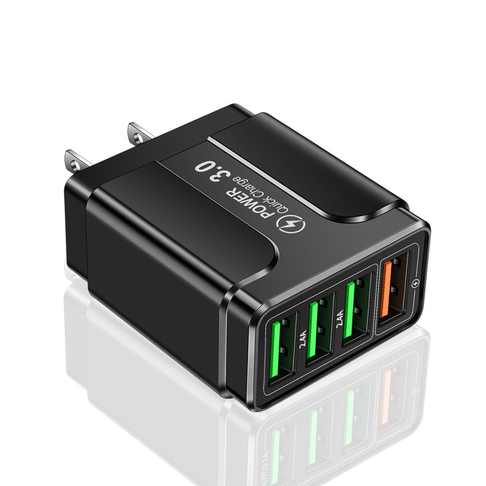 20 Вт многопортовое USB зарядное устройство быстрое зарядное устройство быстрое зарядное устройство 3.0 для Samsung Galaxy S23 S22 Ultra Xiaomi iPhone 16 15 KR Plug