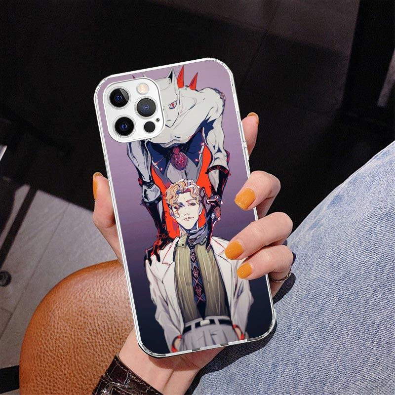 Чехол для телефона JoJo's Bizarre Adventure Для iPhone 17 Air 16 Pro Max 16E 15 + 14 Plus 11 12 13 Mini 7 8 SE Подарок Чехол с принтом Fundas 17
