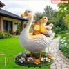 Acrylic Duck Yard Sign Lantern Pattern Ground Stake New Goose Garden Stake  Animal Yard Decor