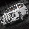 1/24 Toyota LAND CRUISER LC300 Металлическая модель автомобиля Литьевой металл Игрушка Внедорожник Модель автомобиля Симуляция Подарок