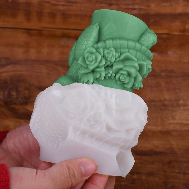 Силиконовые формы для свечей с цветами, силиконовые формы с цветами и цифрами для свечей, мыла, гипса, декора, эпоксидной смолы