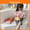 Children Cute Candy Mini Crossbody Bag With Water Resistant Fabric Toddlers Kids