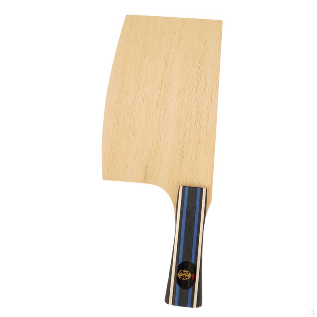Special Shape Table Tennis Racket Pingpong Blade Wooden for Game Training
