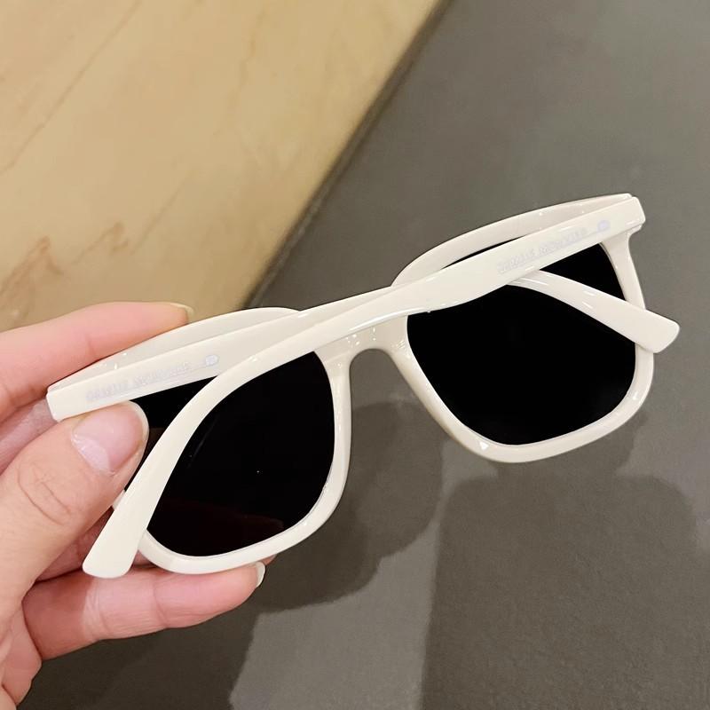 Новые вертикальные очки с рисовыми гвоздями, детские солнцезащитные очки, детские солнцезащитные очки с защитой от ультрафиолета, модные солнцезащитные очки высокой четкости