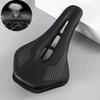 Ultralight Mountain Bicycle Saddle MTB Short Nose Road Bike Seat PU Leather Hollow Prostatic Saddle Bicycle Parts