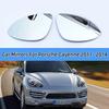 Car Mirrors For Porsche Cayenne 2011- 2014 Car Accessories Rearview Reflective Lenses Glass Side Mirror Lens with Heating