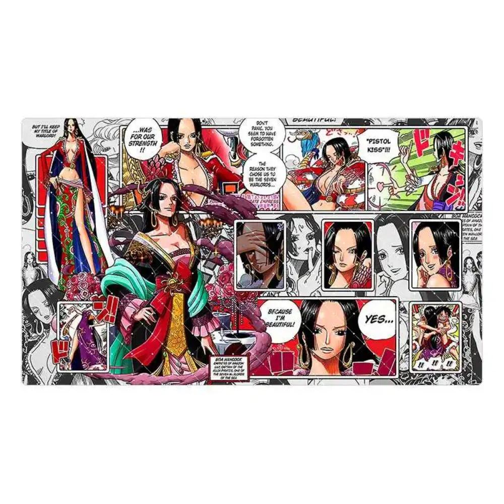 60*35*0,2 см Аниме One Piece OPCG Игровая карта Игровой коврик Новая серия комиксов Энель Эйс Ло Хэнкок Брук Бонни Коллекция Подарки Игрушки
