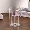 European-style Candlestick Transparent Candle Stand Creative Glass Candle Holder  Banquet