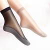 Translucent Ultra-Thin Nylon Short Socks Women's Anti-Slip Bottom Ankle Socks Summer Breathable Lightweight Socks Sets