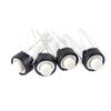 Hot Sale 50pcs Tact Switch White Black Touch Switch 6*6*4.3mm/6*6*5mm DIP Tactile Push Button Micro Switch