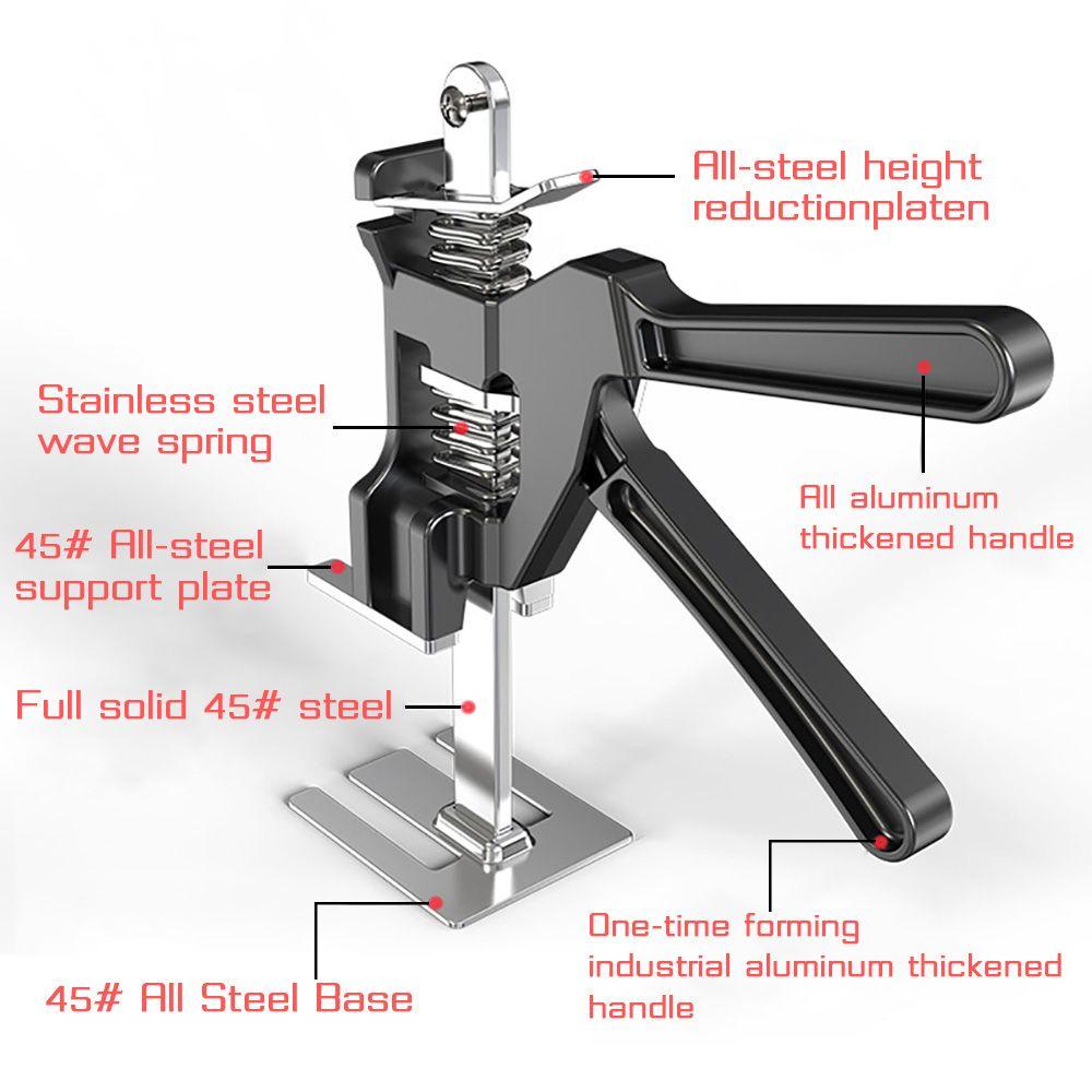 Adjustable Non-slip Multifunctional Elevate Tool Board Lifter Cabinet Jack Hand Lifting Tools