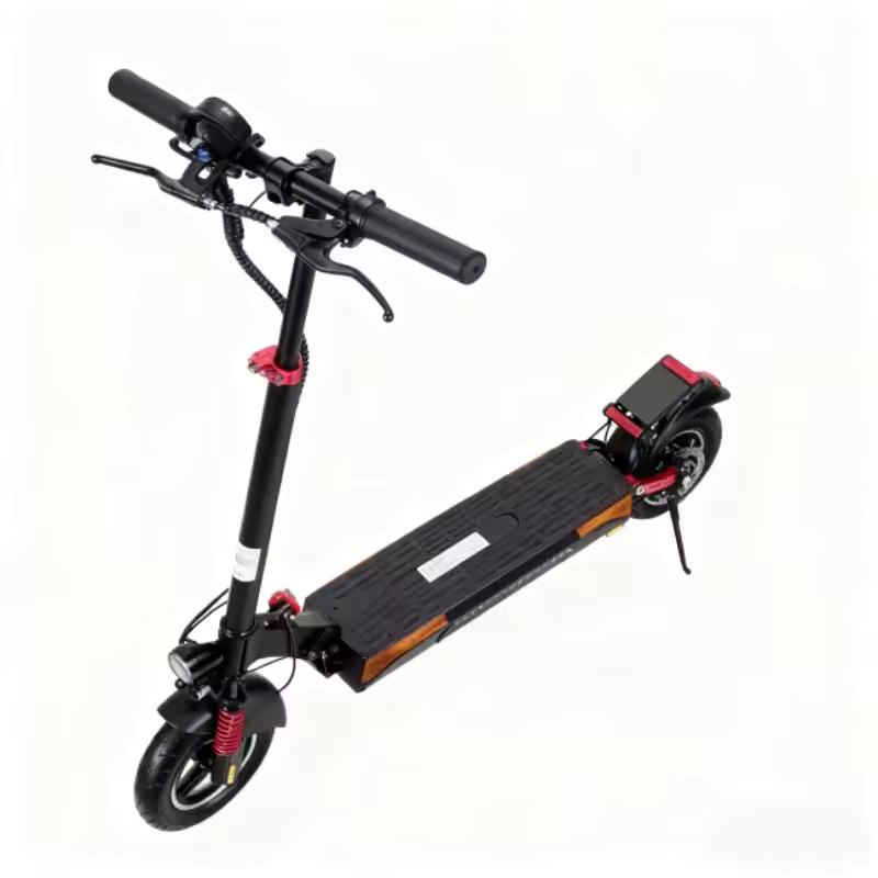 L12 Adult Foldable Off Road E Scooter 500W 48V 16Ah 50kmh 45 to 50KM Range 35 Degree Climb Dual Disc Brake EU Waterproof Stock