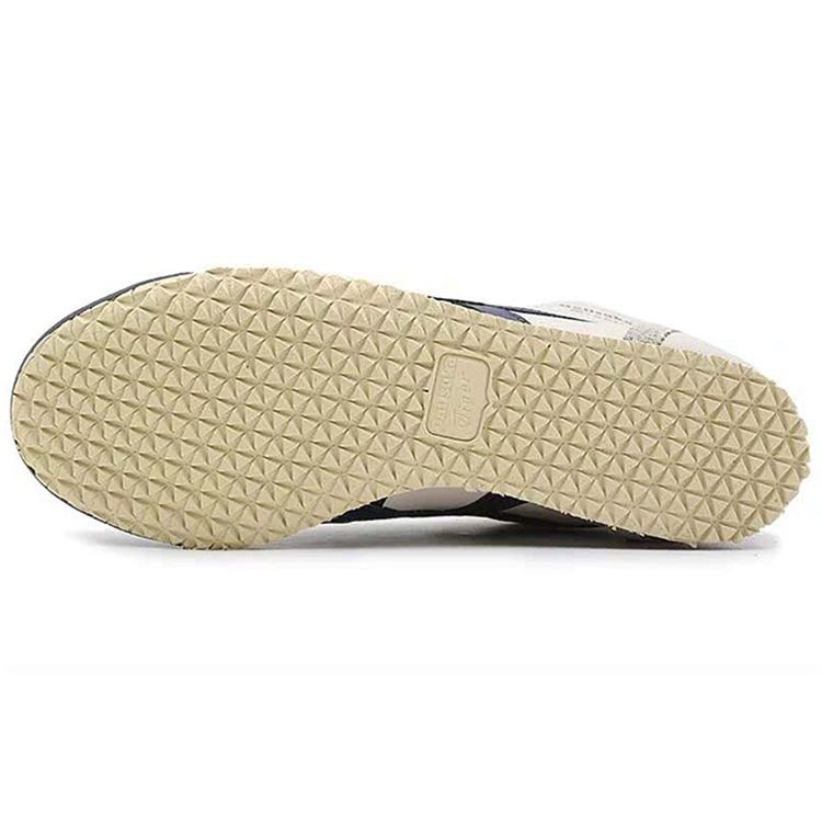 ONITSUKA TIGER Mexico 66 Синтетическая кожа Уличные виды спорта Амортизация Нескользящие Износостойкие Высокие Повседневные кроссовки Унисекс DL409-1659