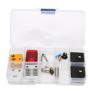 3D-принтер экструдер Hotend комплект в сборе Mk8 сопла металлический комплект Hotend для Ender 3 Ender 3 V2 Ender