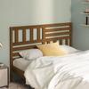 VidaXL Headboard Honey Brown, 126x4x100 Cm Solid Pine Wood