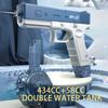 Полностью автоматический водяной пистолет Glock, летний электрический автоматический водяной пистолет для взрослых для мальчиков и девочек, игрушечный пистолет высокого давления
