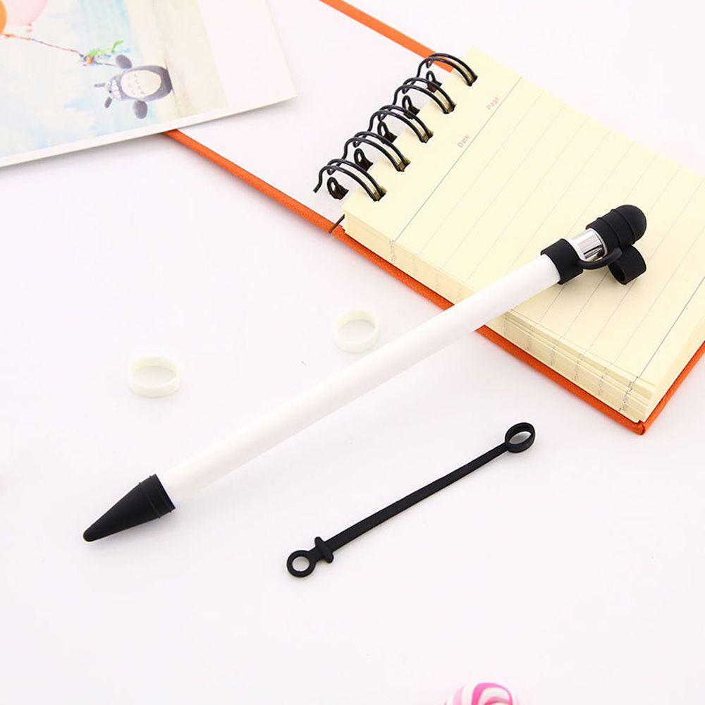 New 3 in 1 Anti Lost Strap Silicone Case Nib Cap Cover Holder