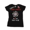 The Big Bang Theory Womens/Ladies Make Coitus Not War Cotton T-Shirt