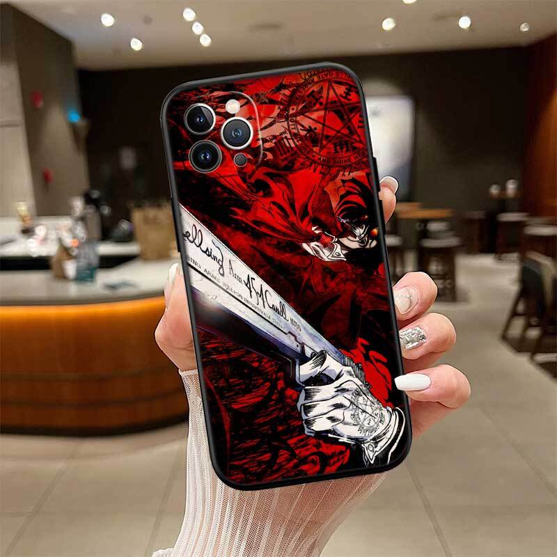 Чехол Hellsing для Samsung Note 20 10 S25 Plus Ultra Lite FE M20 M21 M30 M31 M51 A11 A26 A51 A52 A53 A56 A70 A71 A72 A73