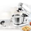 KitchenCook Робот-тестомес 5 л - 1300 Вт - 6 скоростей - Съемная чаша из нержавеющей стали - Крюк для теста - Венчик