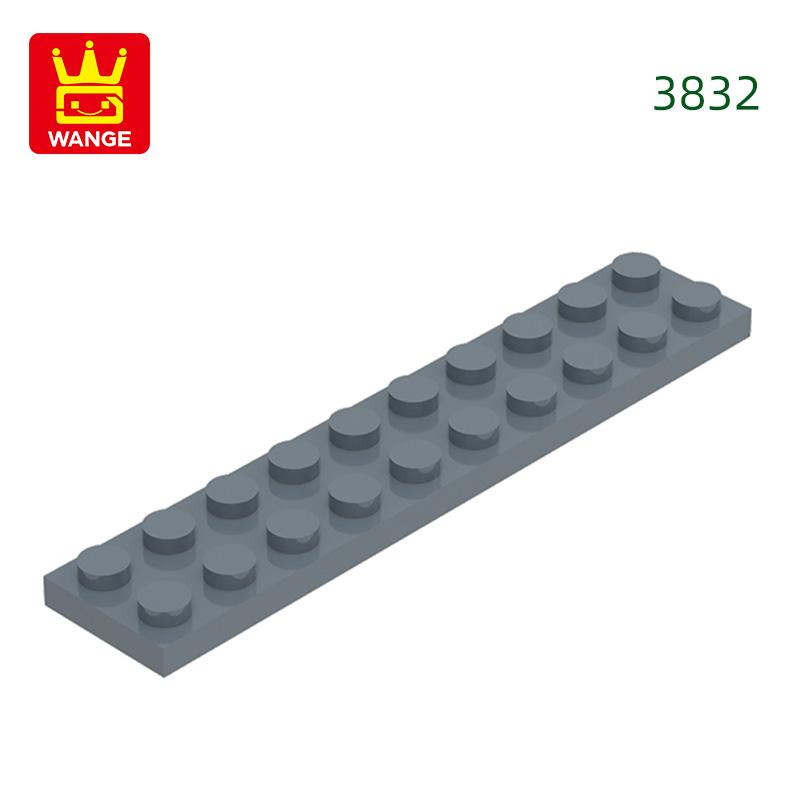 Нетоксичный 34 шт./лот 3832 2x10 Базовый строительный блок Moc Детали платы Совместимые с кубиками DIY Сборные игрушки для детей Подарочная коробка